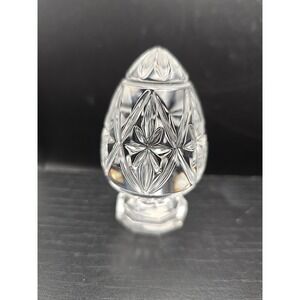 Bleikristall Lead Crystal - Footed Egg Sculpture - Made in Germany - 3.25"